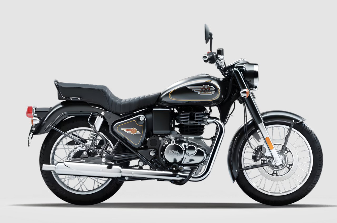 R E Classic 350 Bullet Bettelion Black